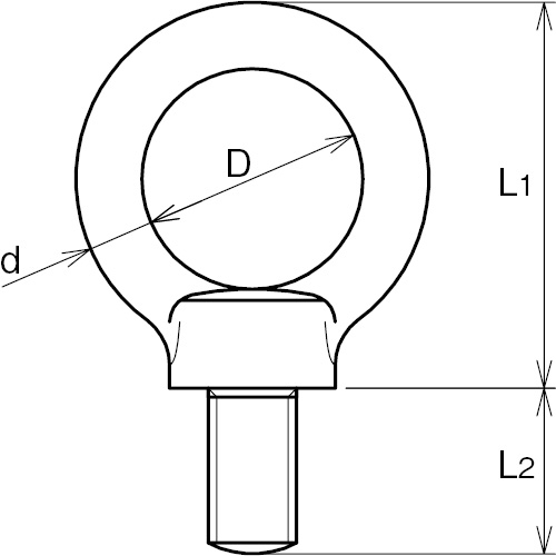Bulong mắt inox 150kg Asano AK4572