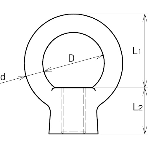Bulong mắt inox 150kg Asano AK4572