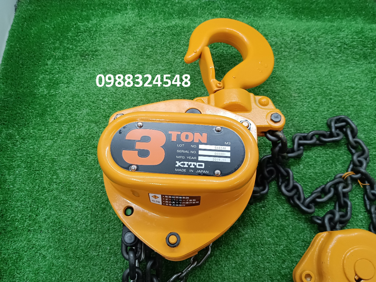Pa lăng kéo tay Kito CB030 / CB030 Kito Manual Chain Hoist