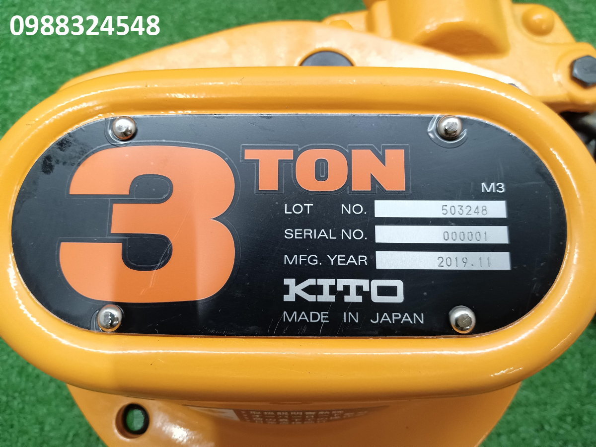 Pa lăng kéo tay Kito CB030 / CB030 Kito Manual Chain Hoist