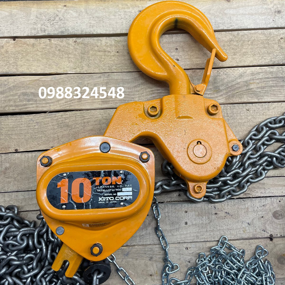 Pa lăng kéo tay Kito CB100 / CB100 Kito Manual Chain Hoist