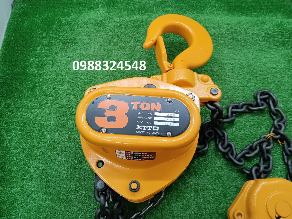 Pa lăng kéo tay Kito CBSG030 / CBSG030 Kito Manual Chain Hoist