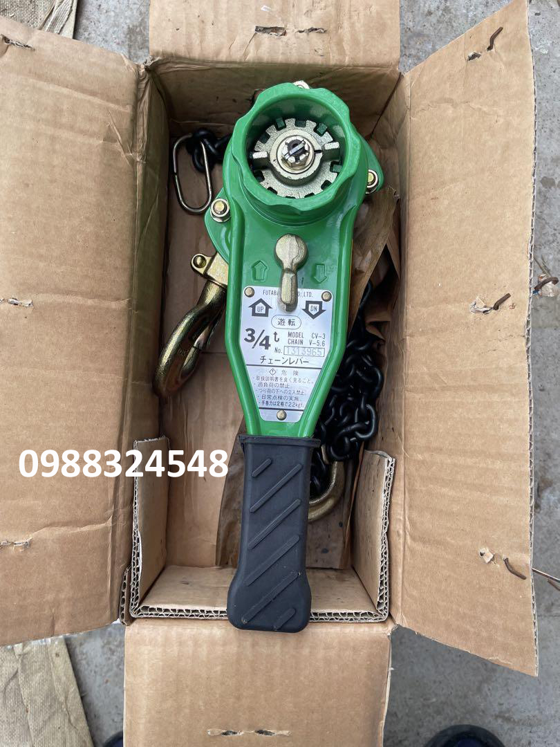 Pa lăng lắc tay 0.75 tấn Futaba Speed CV3