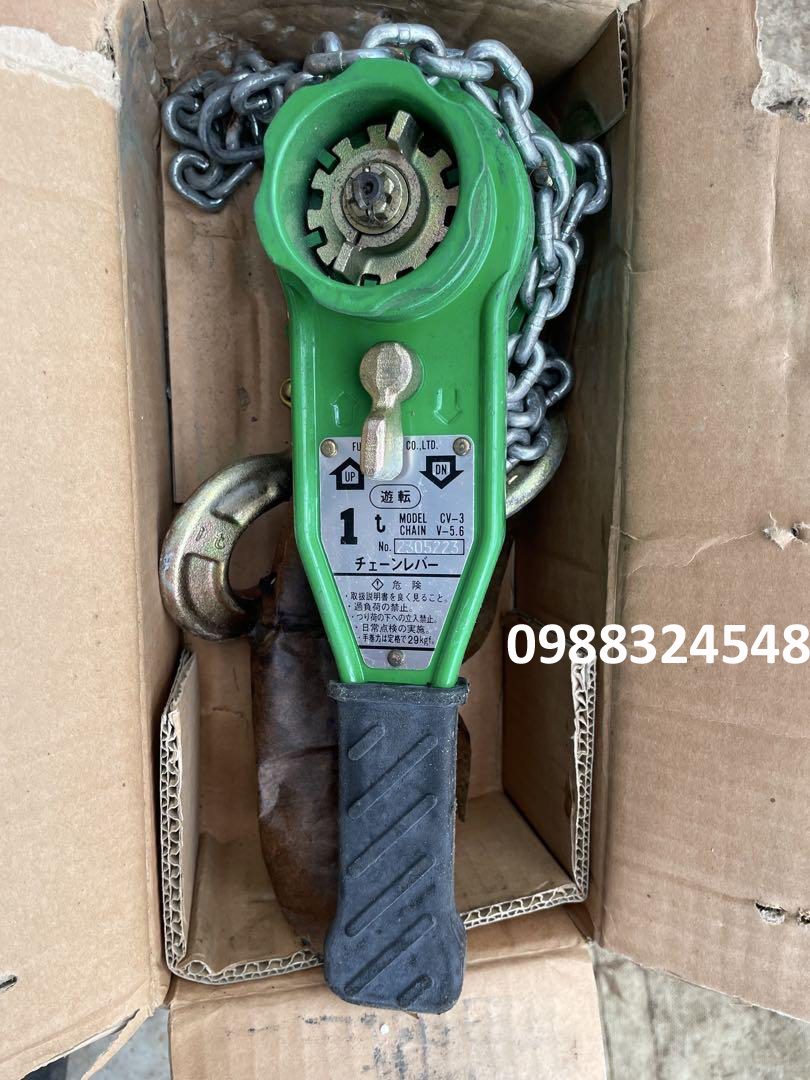 Pa lăng lắc tay 1 tấn Futaba Speed CV3