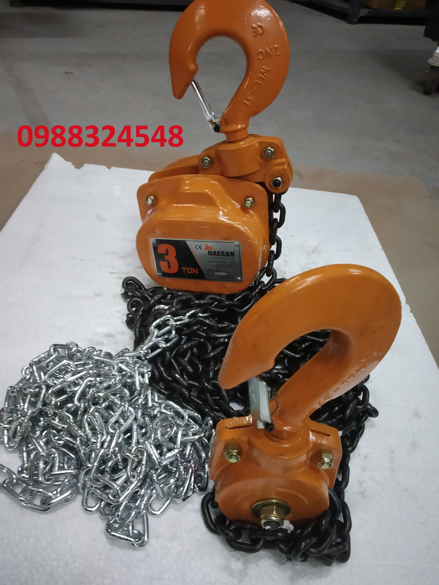 Pa lăng kéo tay Daesan 3 tấn DSN3