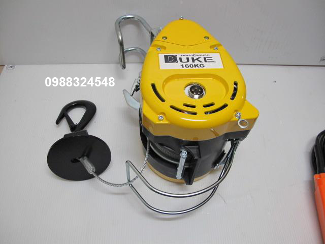 Tời cáp điện 160kg Duke DU-160A<