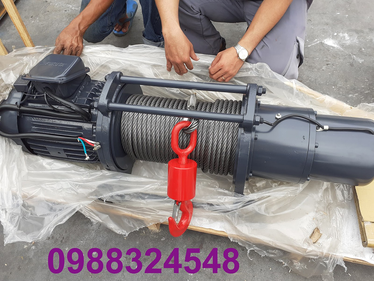 Tời cáp điện 2 tấn Duke DU-2K<