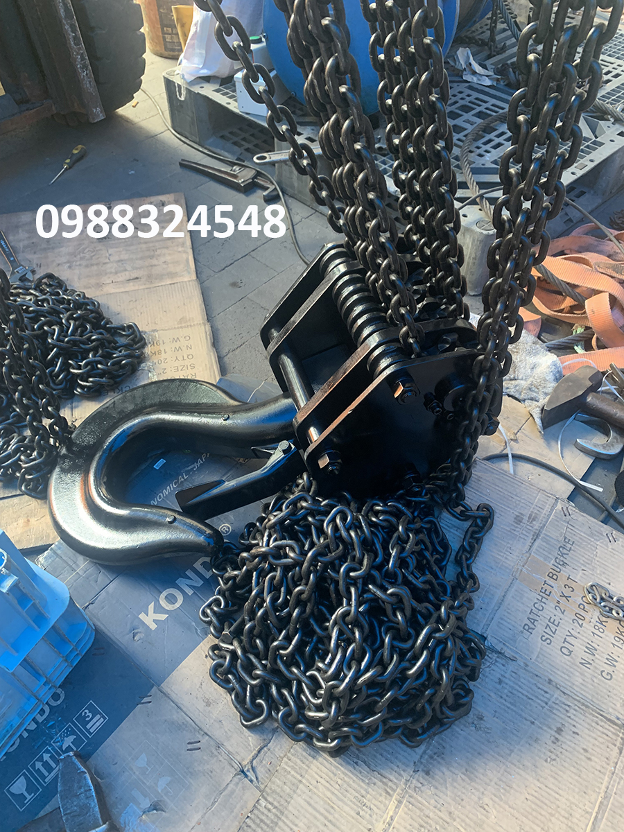 Pa lăng kéo tay Riken 30 tấn HAK-CB/ 30 ton HAK-CB Riken Manual Chain Hoist