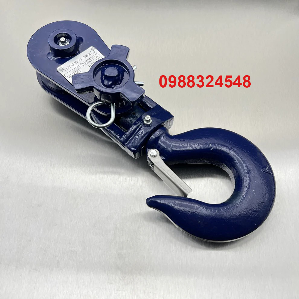 Ròng rọc đầu móc 2 tấn HB07502 / 2 ton Heavy Duty Snatch Block - US Type