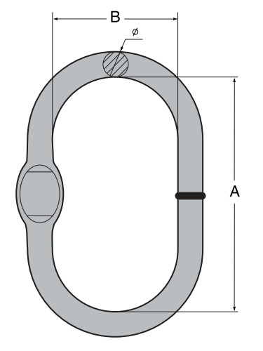 Vòng khuyên đơn KBC KP-1211/ KBC KP-1211 G80 Master Link