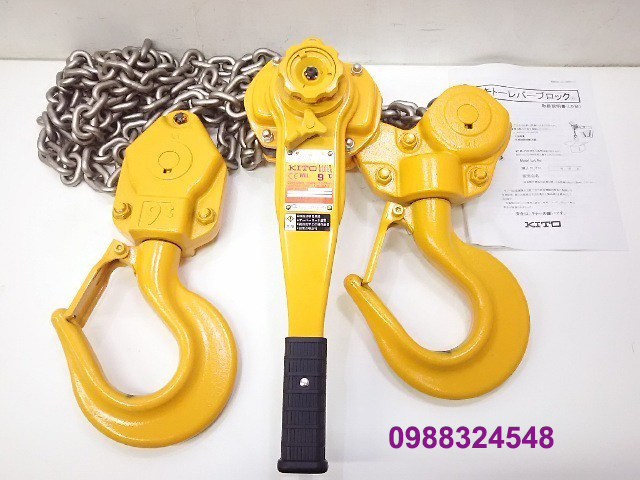 Pa lăng lắc tay Kito 9 tấn LB090