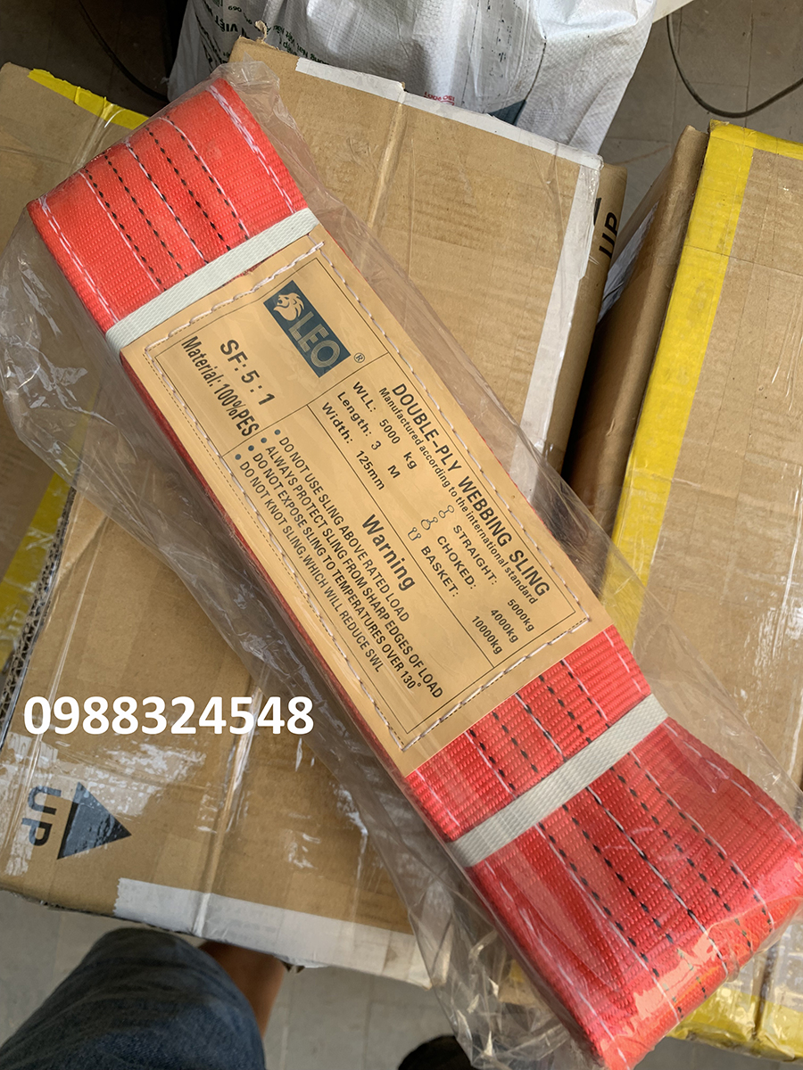 Cáp vải Leo 5 tấn 3 mét