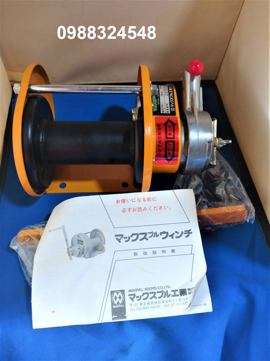 Tời quay tay Maxpull 100kg MR-1