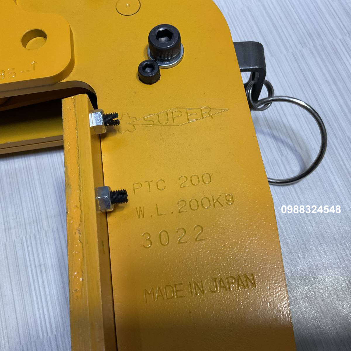 Kẹp tấm gỗ Supertool PTC200 / PTC200 Supertool LIFTING CLAMP for Panel / Beam