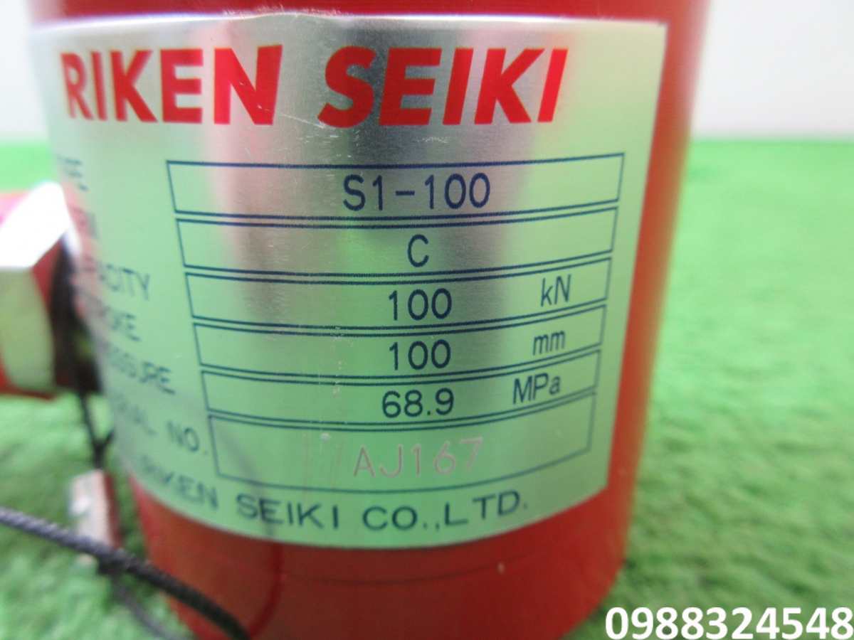 Kích thủy lực Riken S1-100VC / S1-100VC Riken Hydraulic Cylinder