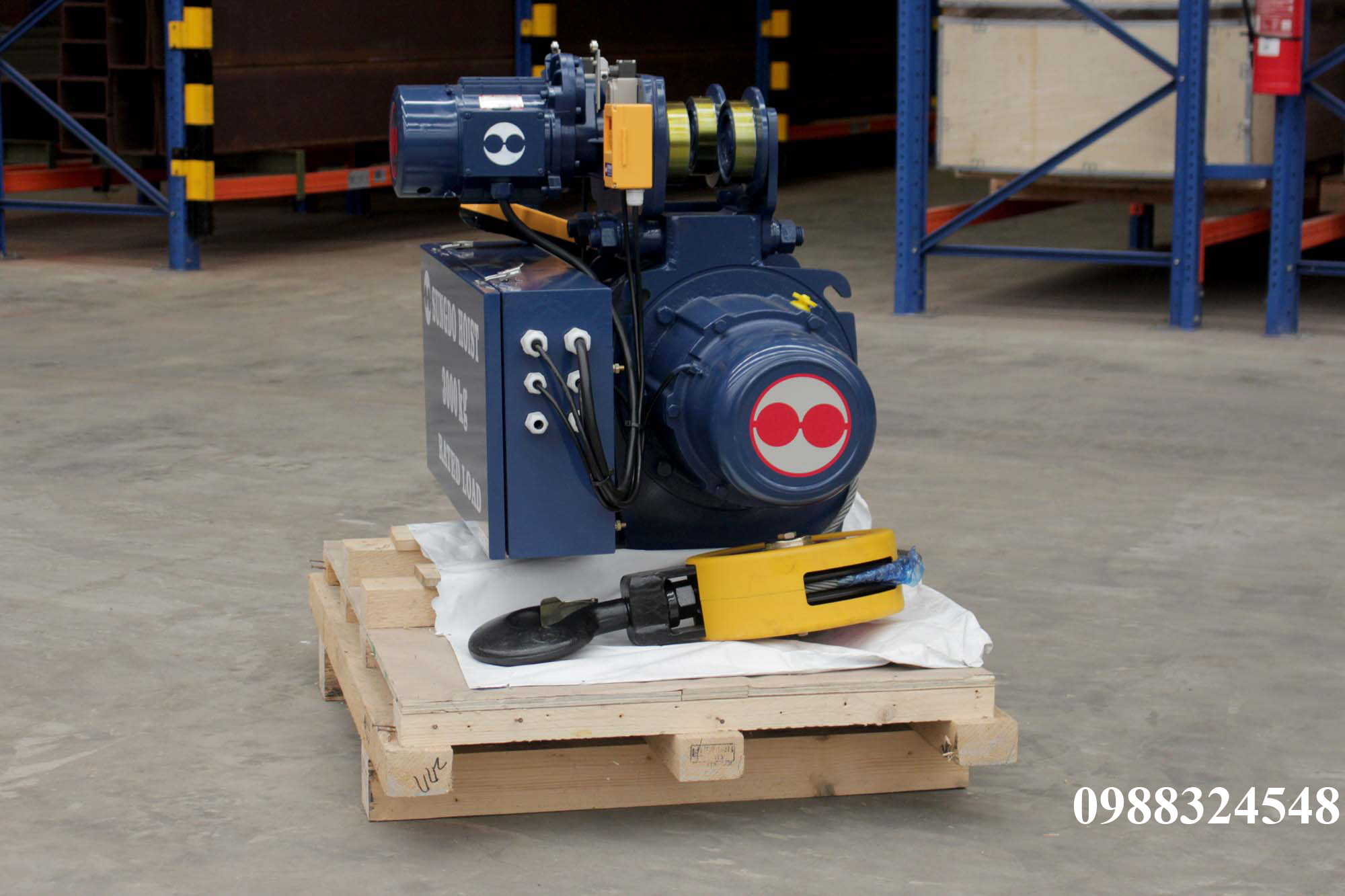 Pa lăng cáp điện Sungdo dầm đơn 3 tấn SM3-H12-MH / 3 ton Sungdo Mono Rail Wire Rope Hoist