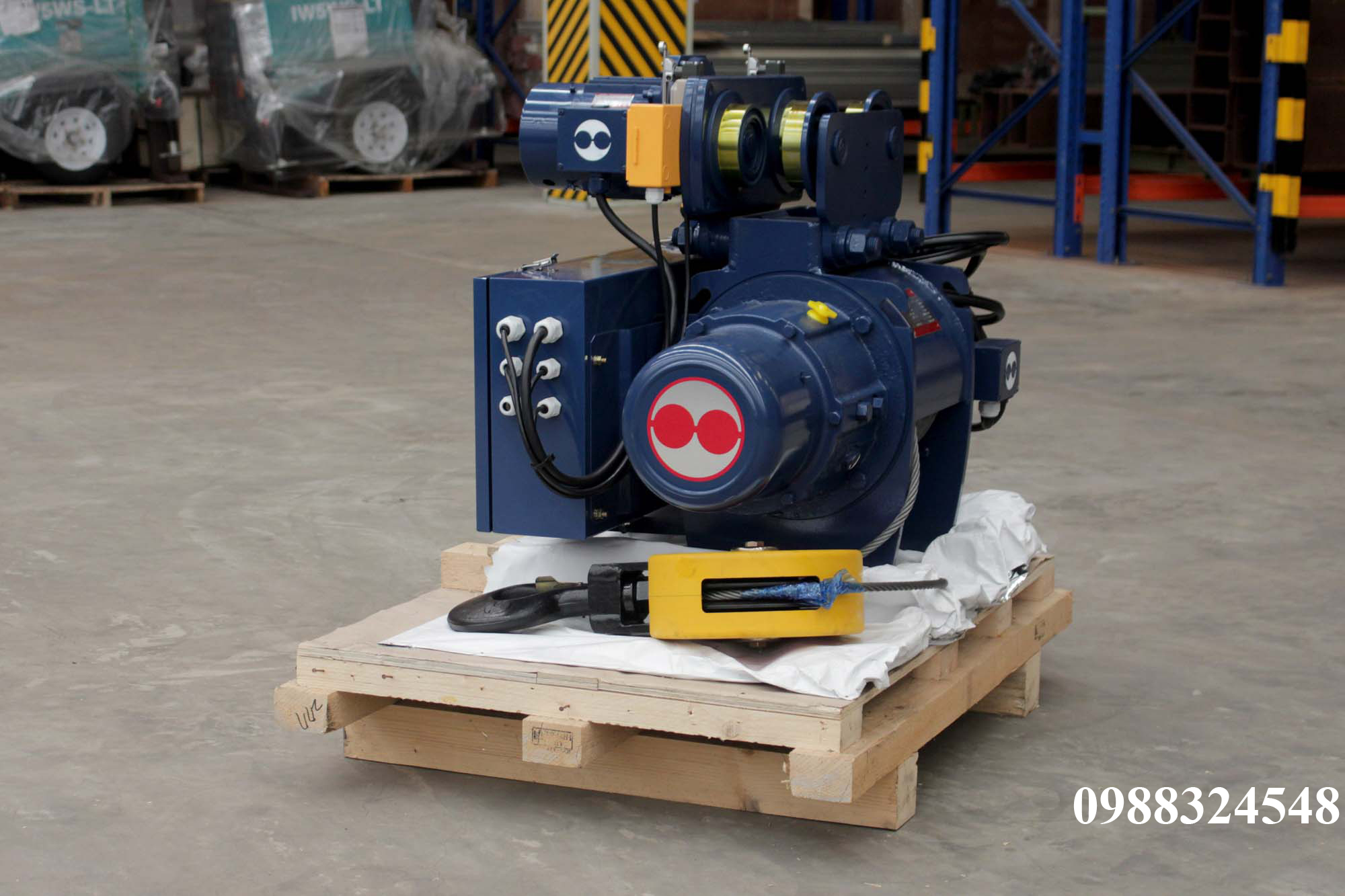 Pa lăng cáp điện Sungdo dầm đơn 3 tấn SM3-H12-MH / 3 ton Sungdo Mono Rail Wire Rope Hoist