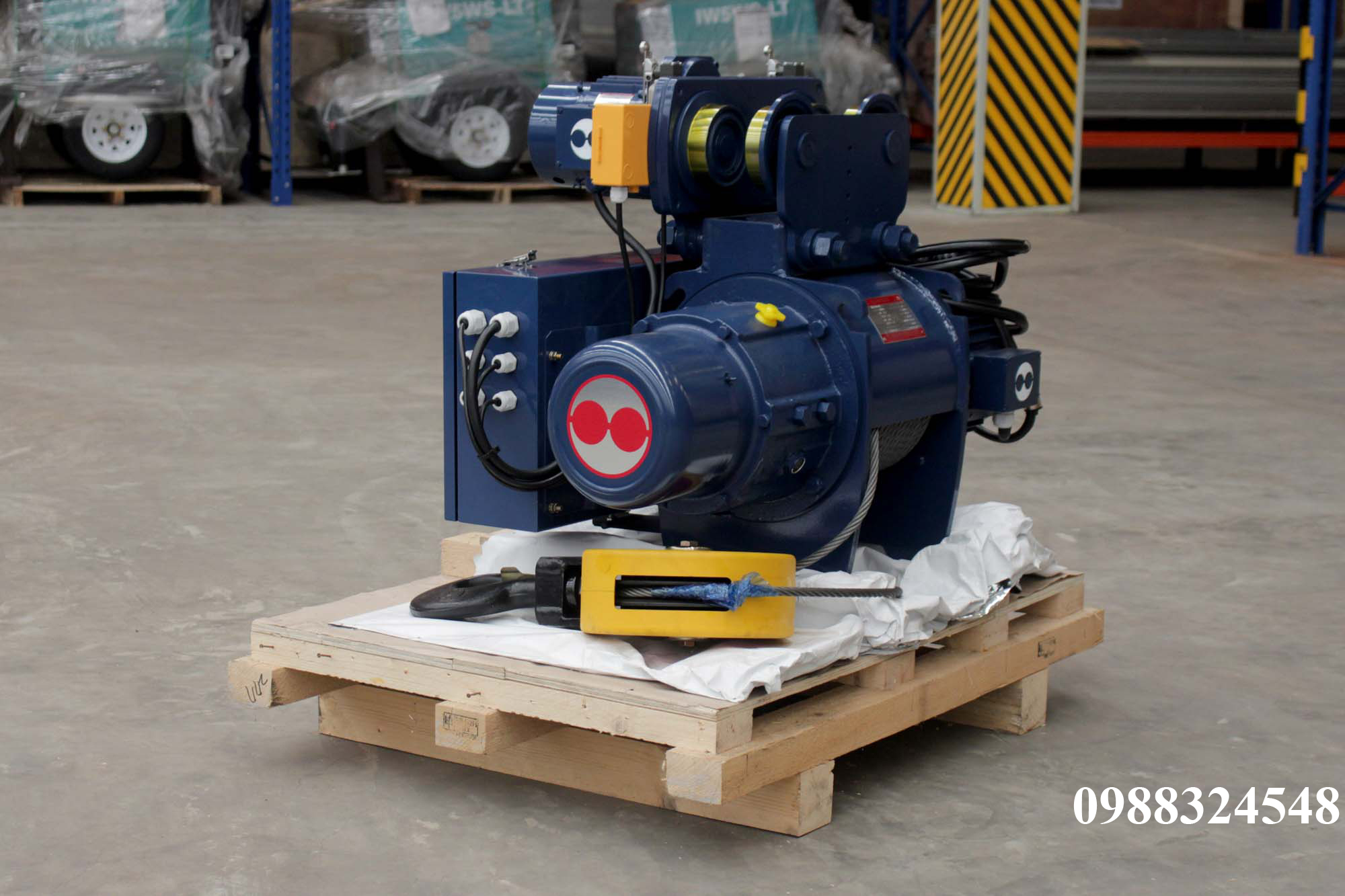 Pa lăng cáp điện Sungdo dầm đơn 3 tấn SM3-H12-MH / 3 ton Sungdo Mono Rail Wire Rope Hoist
