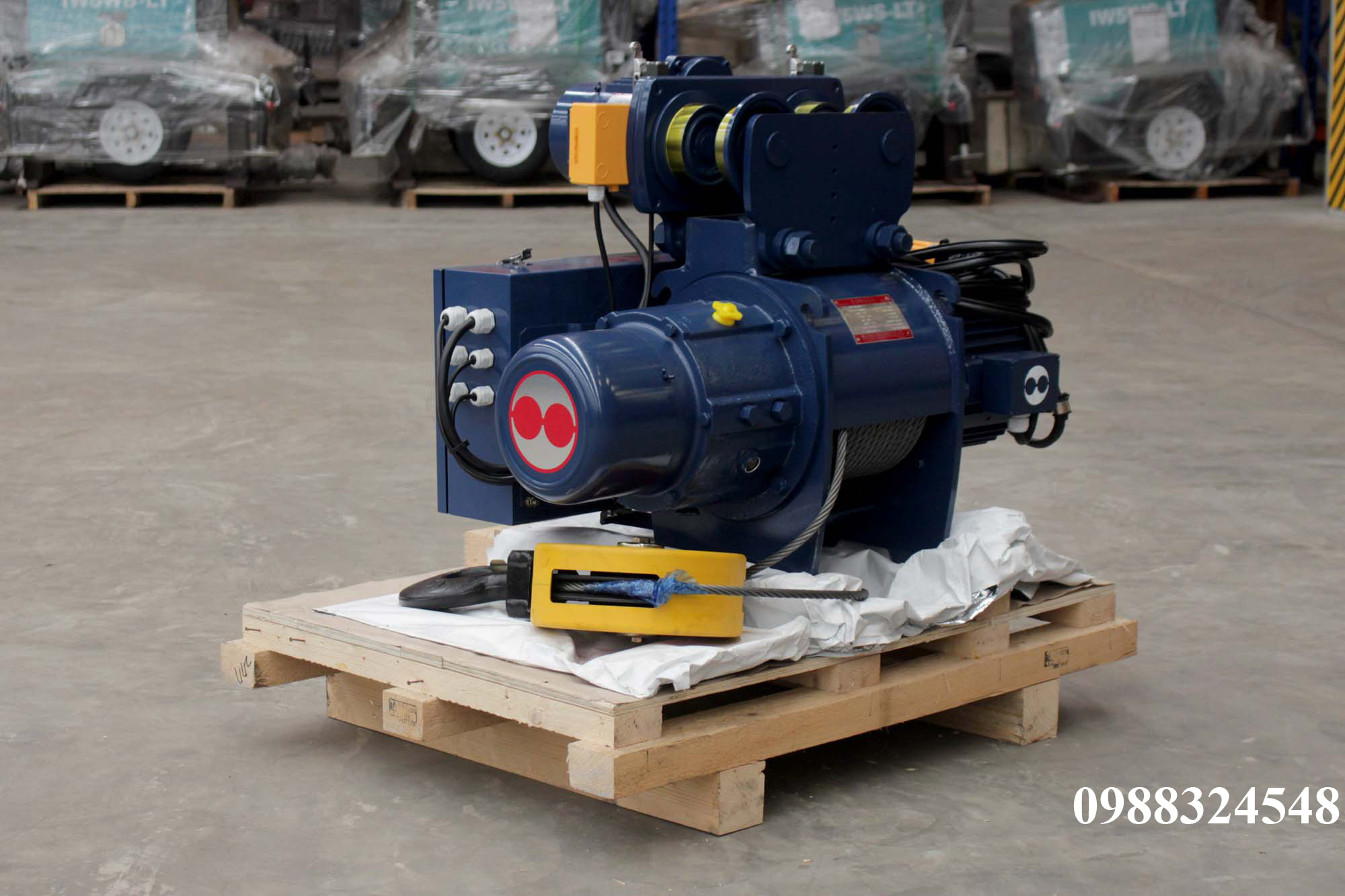 Pa lăng cáp điện Sungdo dầm đơn 3 tấn SM3-H12-MH / 3 ton Sungdo Mono Rail Wire Rope Hoist