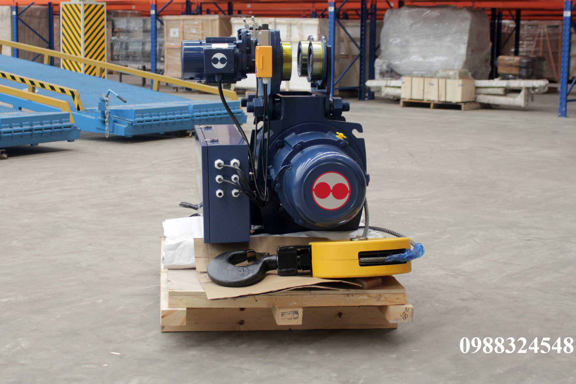 Pa lăng cáp điện Sungdo dầm đơn 5 tấn SM5-H12-MH / 5 ton Sungdo Mono Rail Wire Rope Hoist