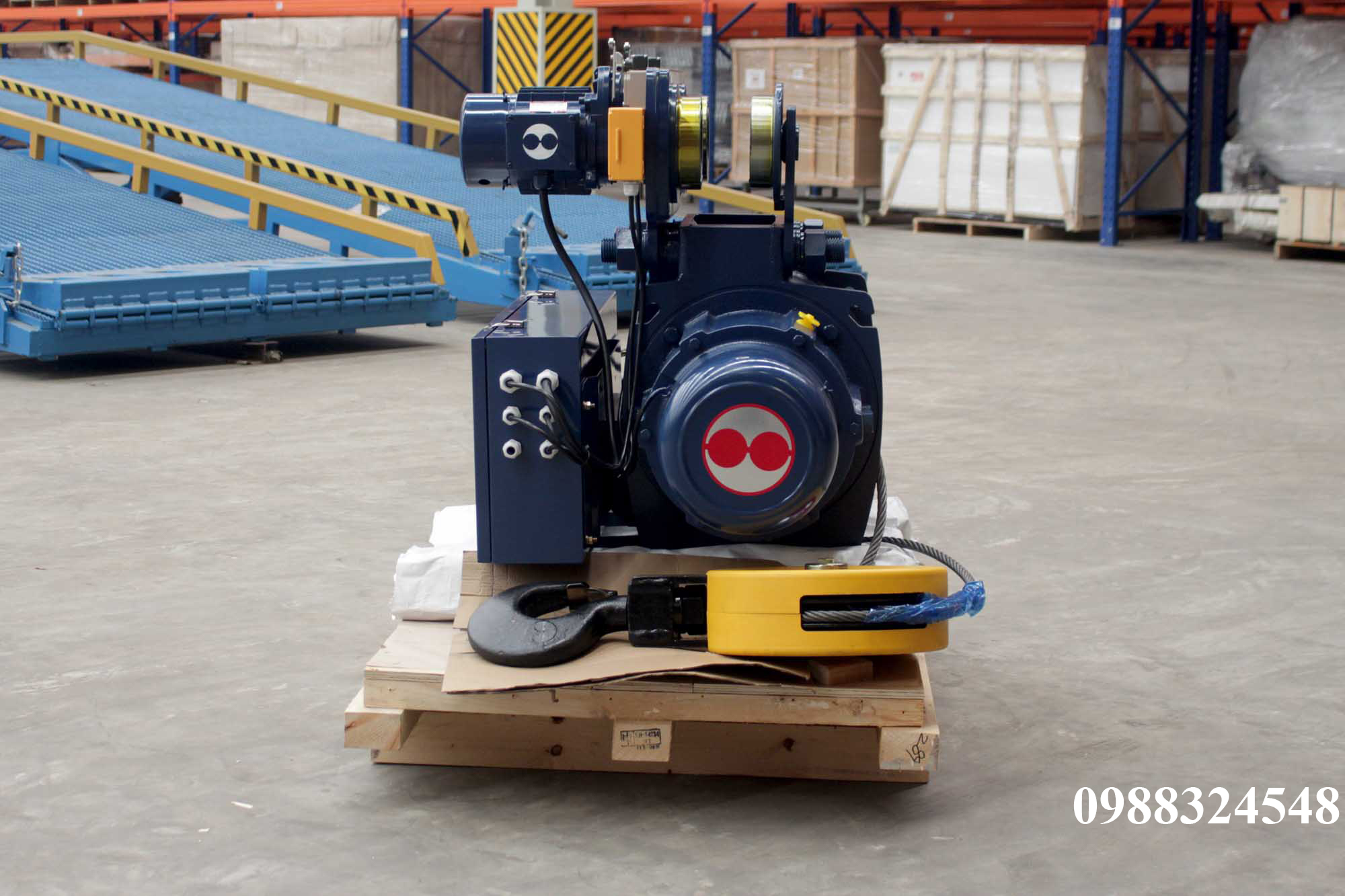 Pa lăng cáp điện Sungdo dầm đơn 5 tấn SM5-H12-MH / 5 ton Sungdo Mono Rail Wire Rope Hoist
