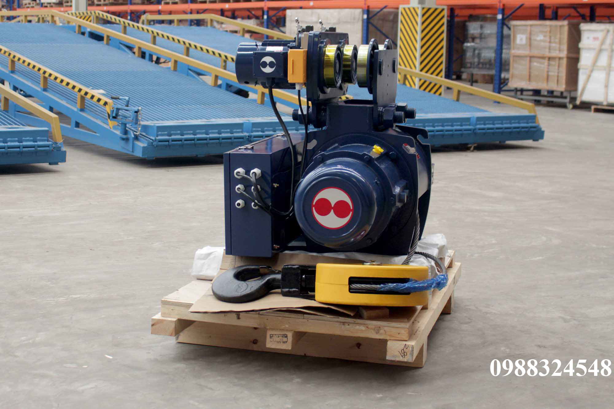 Pa lăng cáp điện Sungdo dầm đơn 5 tấn SM5-H12-MH / 5 ton Sungdo Mono Rail Wire Rope Hoist