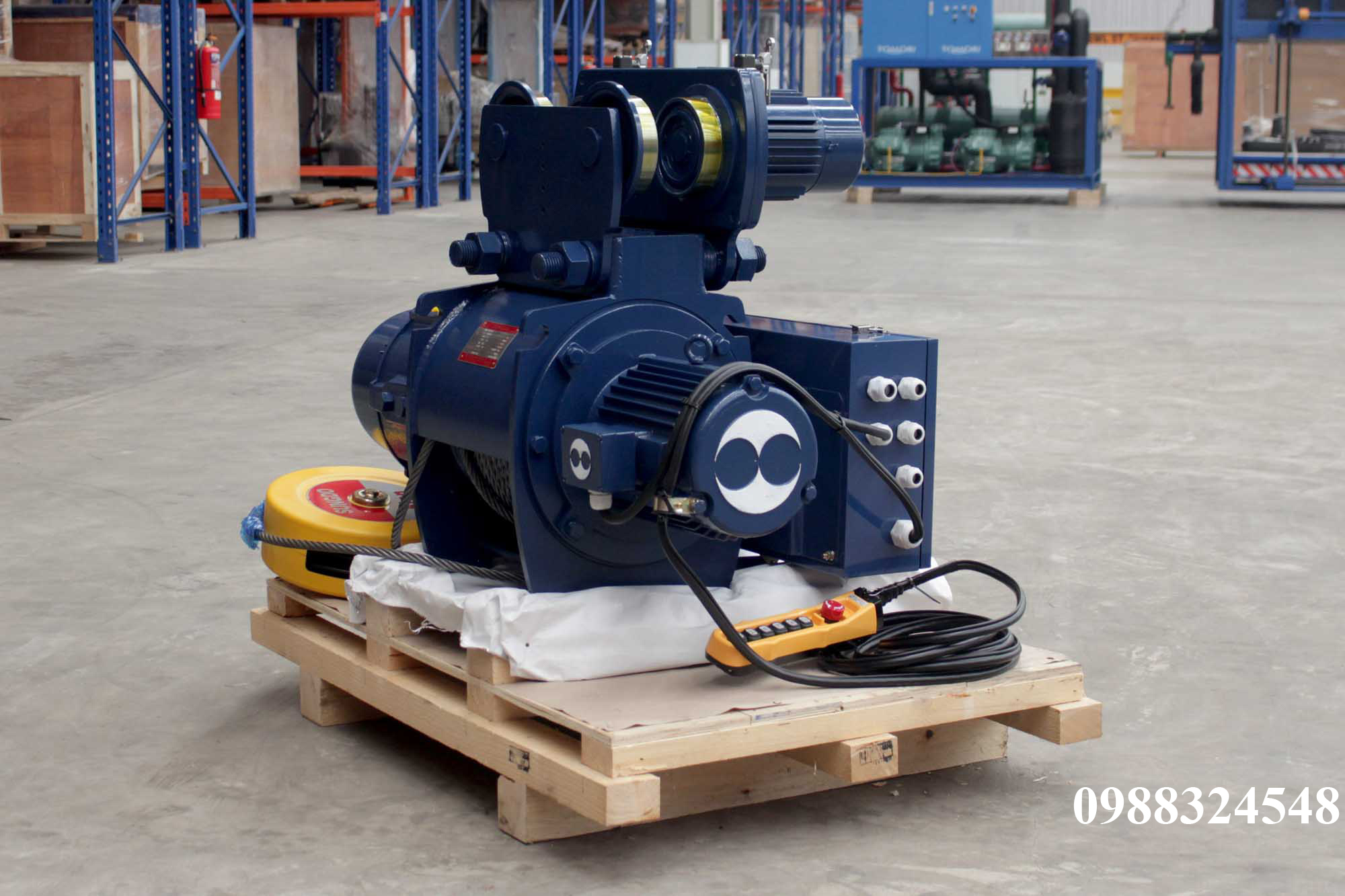 Pa lăng cáp điện Sungdo dầm đơn 5 tấn SM5-H12-MH / 5 ton Sungdo Mono Rail Wire Rope Hoist