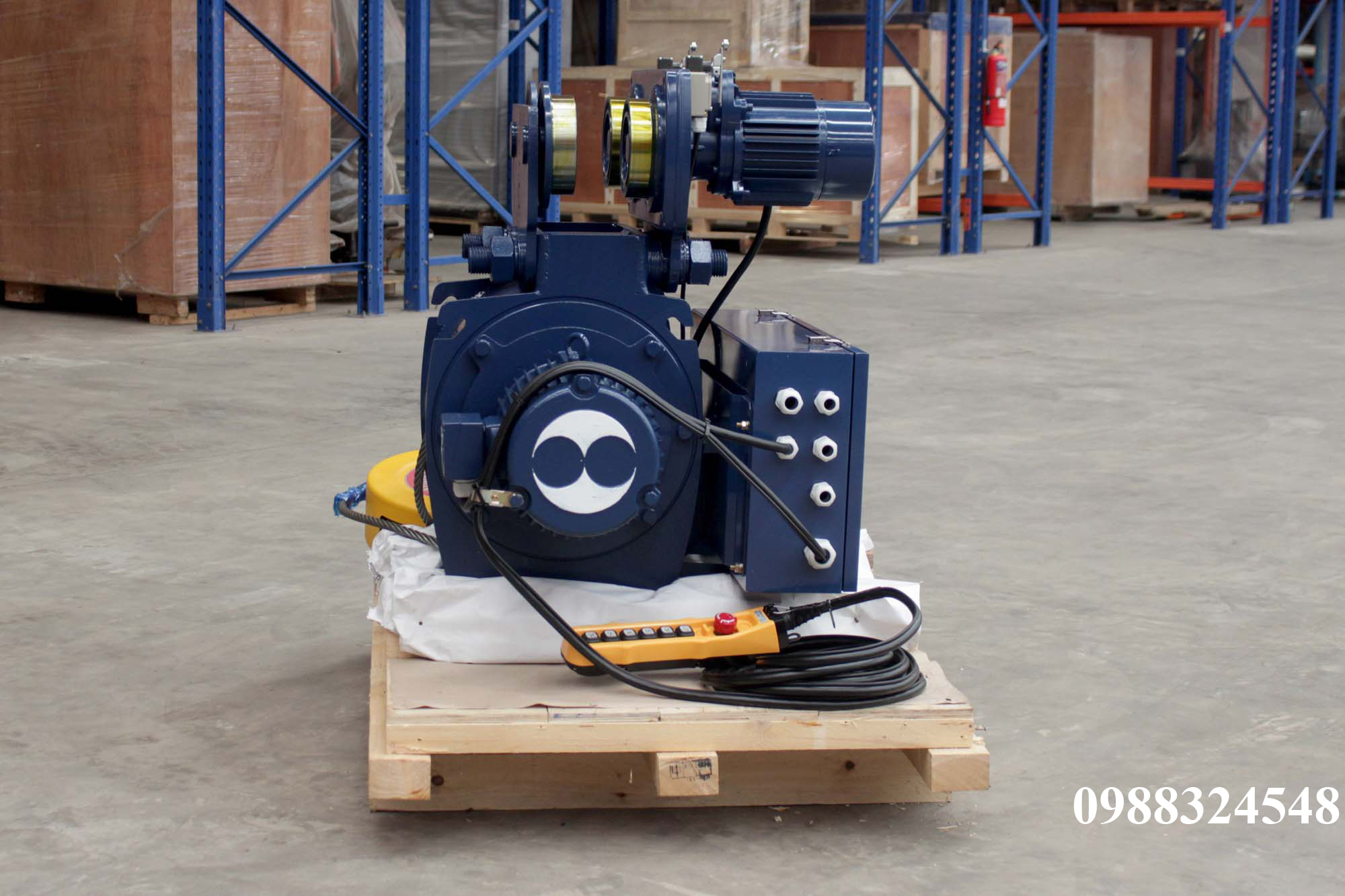 Pa lăng cáp điện Sungdo dầm đơn 5 tấn SM5-H12-MH / 5 ton Sungdo Mono Rail Wire Rope Hoist