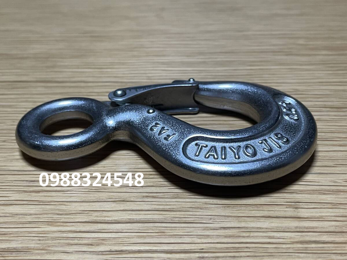 Móc cẩu inox 500kg Taiyo SUSGHK-0.5 / SUSGHK-0.5 Taiyo Stainless steel Hook