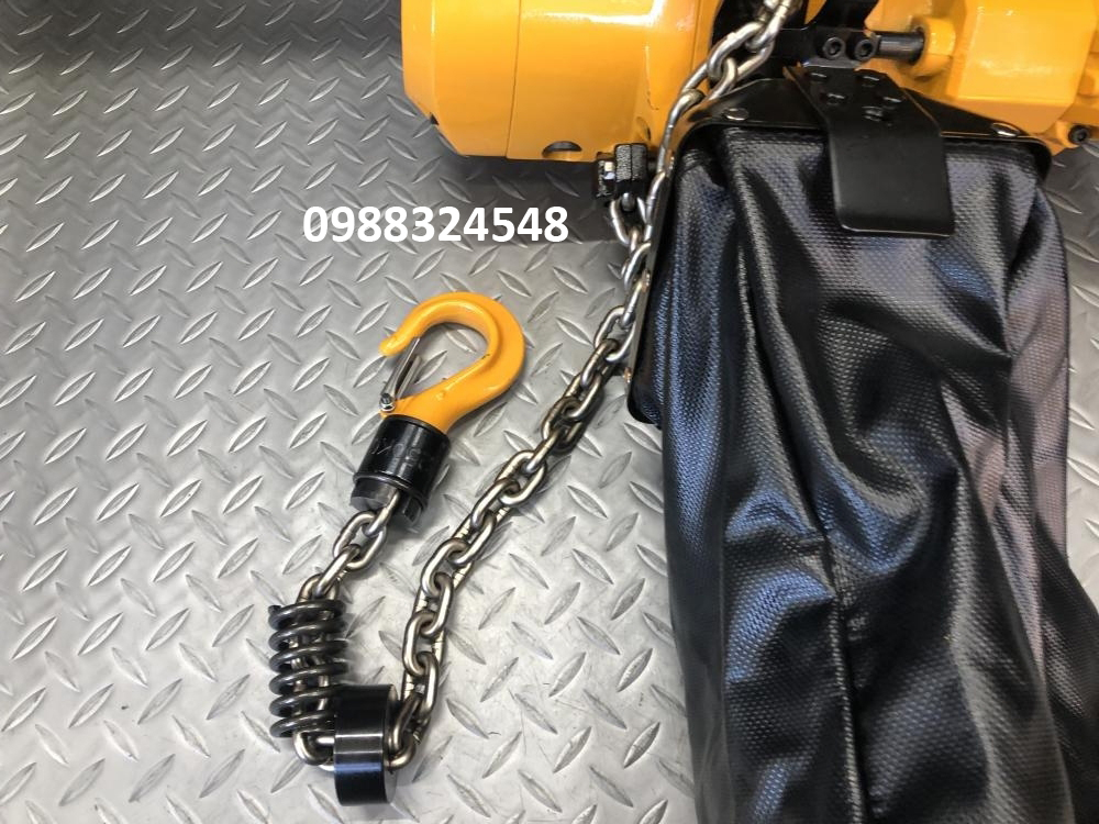 Pa lăng khí nén Kito 250kg TCSH03CS / TCSH03CS Kito Air Chain Hoist