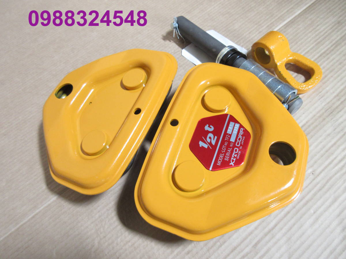 Con chạy đẩy tay Kito 500kg TFP-005 / TFP-005 Kito Plain Trolley