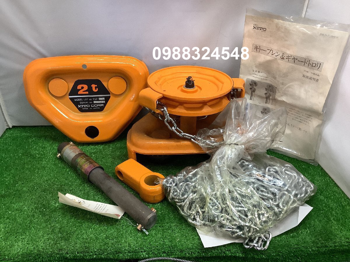 Con chạy kéo tay Kito 2 tấn TSG-020