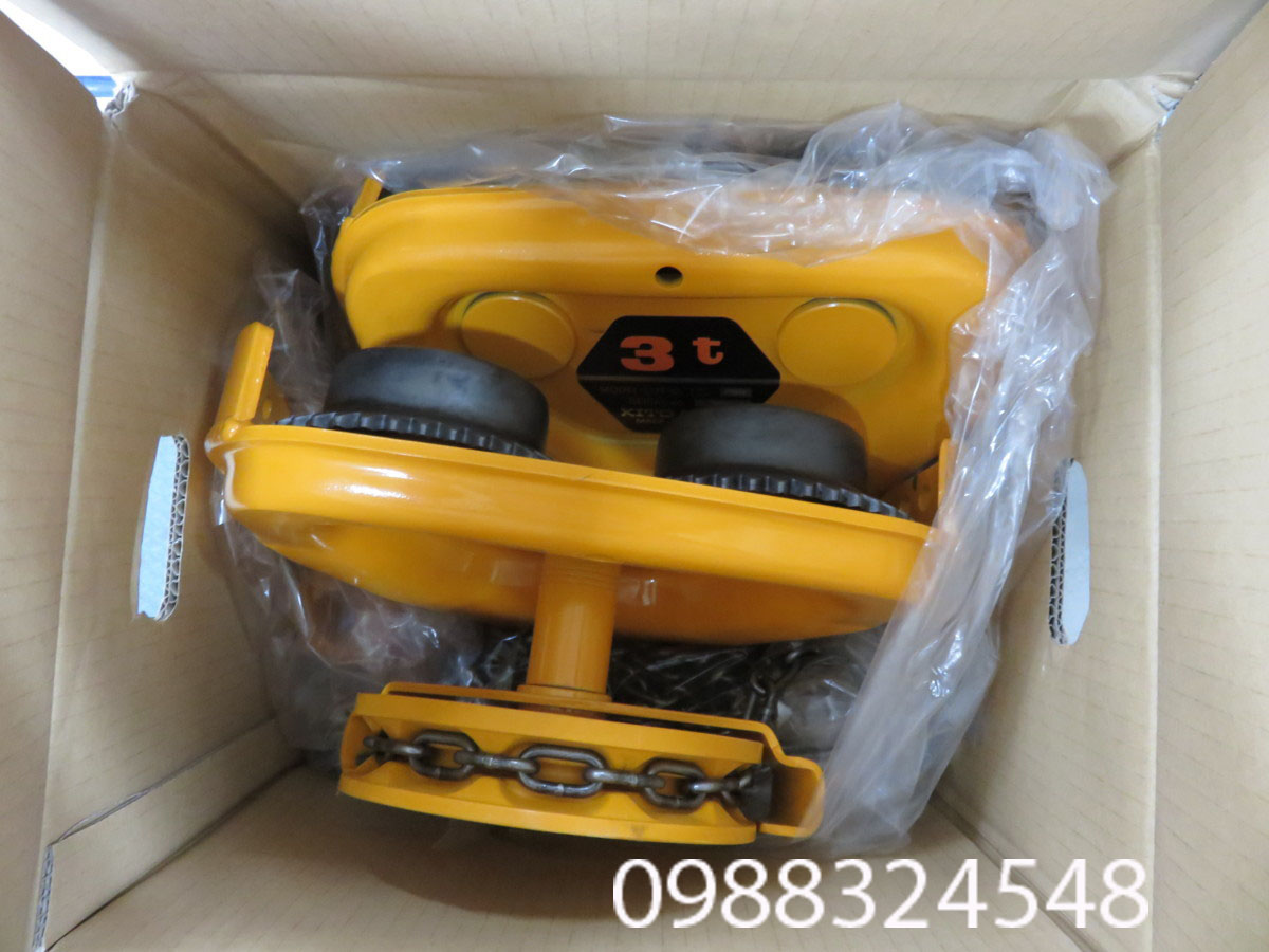 Con chạy kéo tay 3 tấn Kito TSG-030 / TSG-030 Kito Geared Trolley
