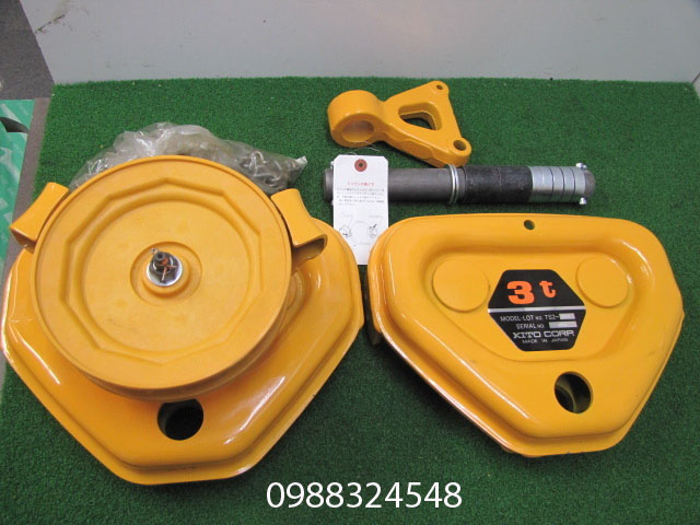 Con chạy kéo tay 3 tấn Kito TSG-030 / TSG-030 Kito Geared Trolley