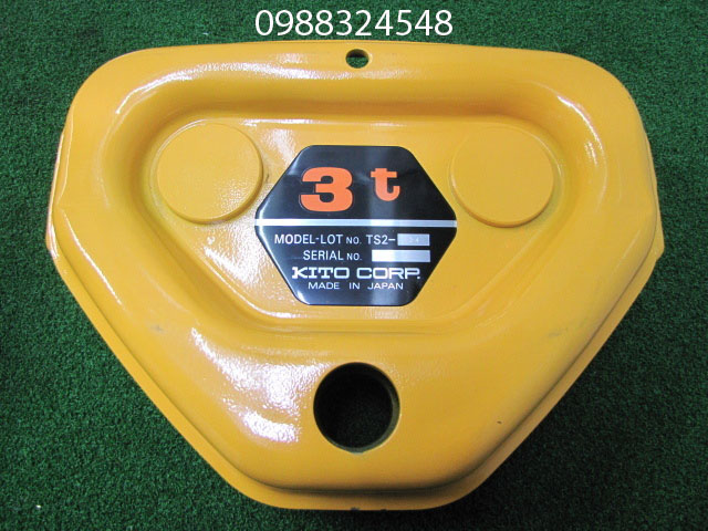 Con chạy kéo tay 3 tấn Kito TSG-030 / TSG-030 Kito Geared Trolley