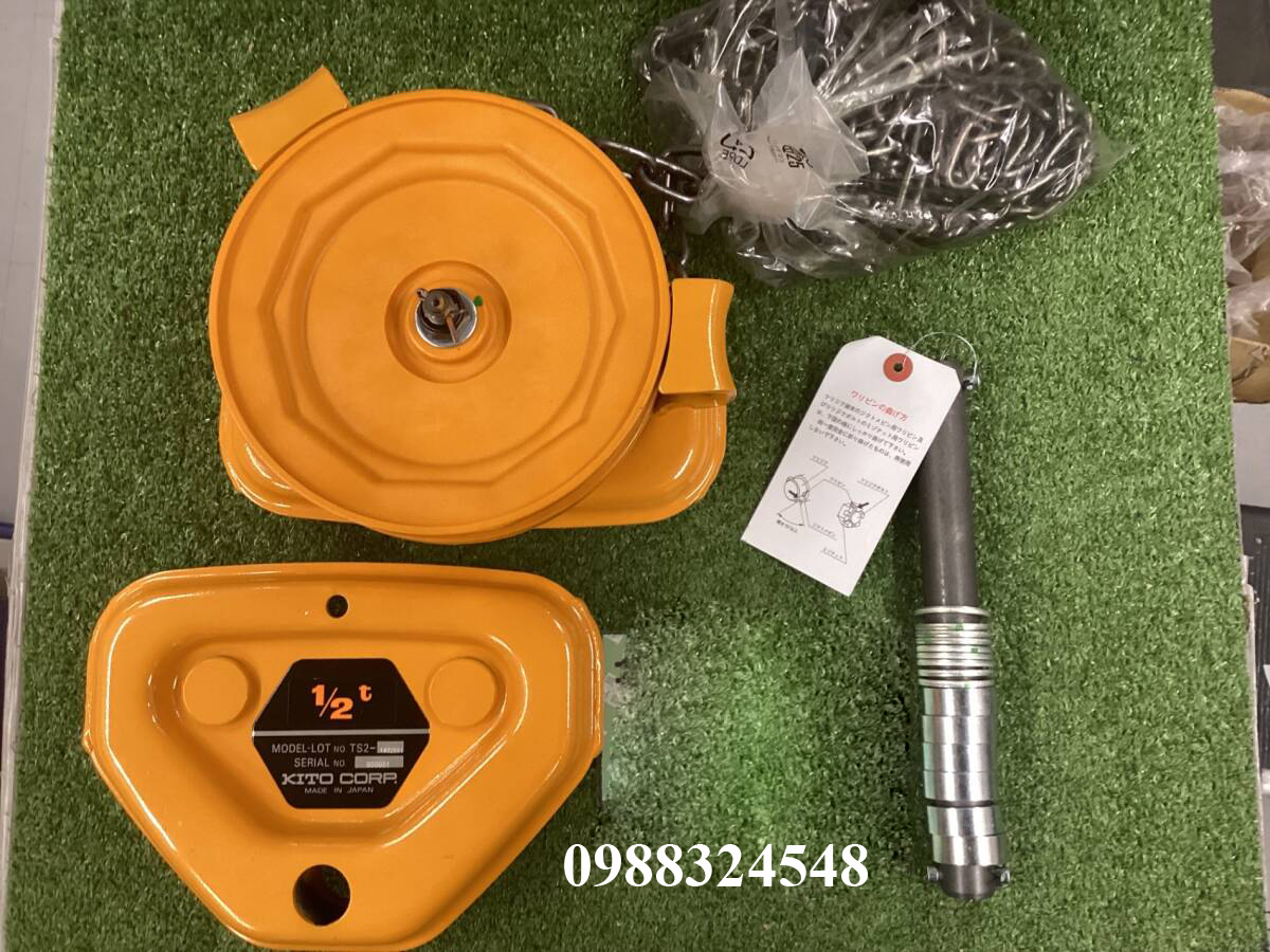 Con chạy kéo tay Kito 500kg TSG-005