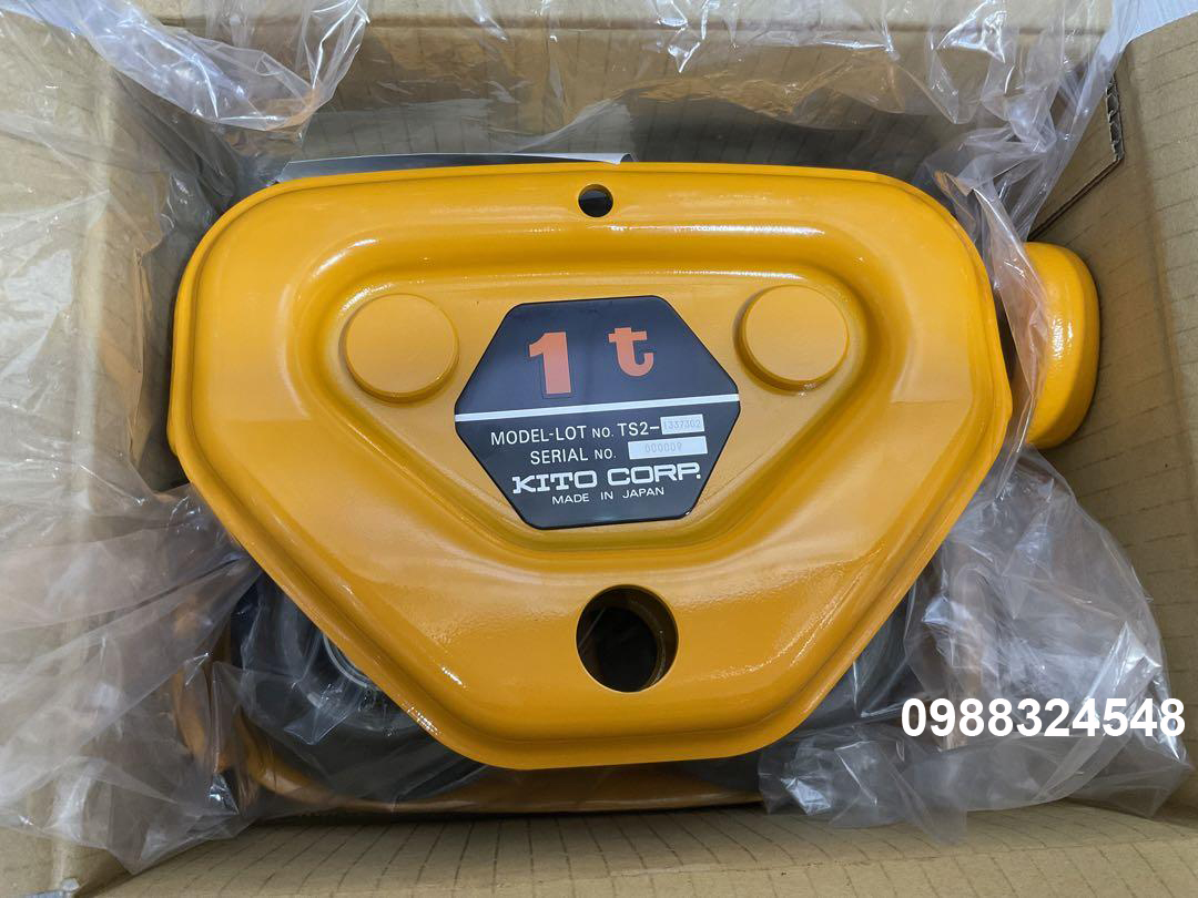 Con chạy đẩy tay Kito TSP-010 / TSP-010 Kito Plain Trolley