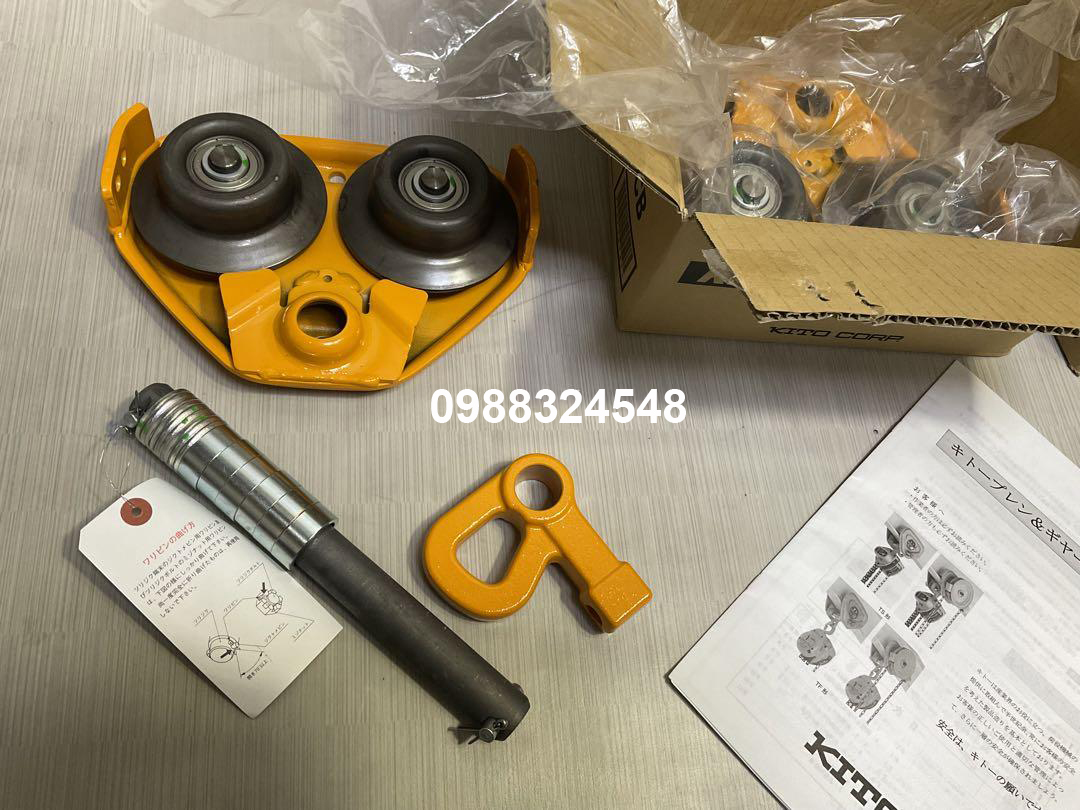 Con chạy đẩy tay Kito TSP-010 / TSP-010 Kito Plain Trolley