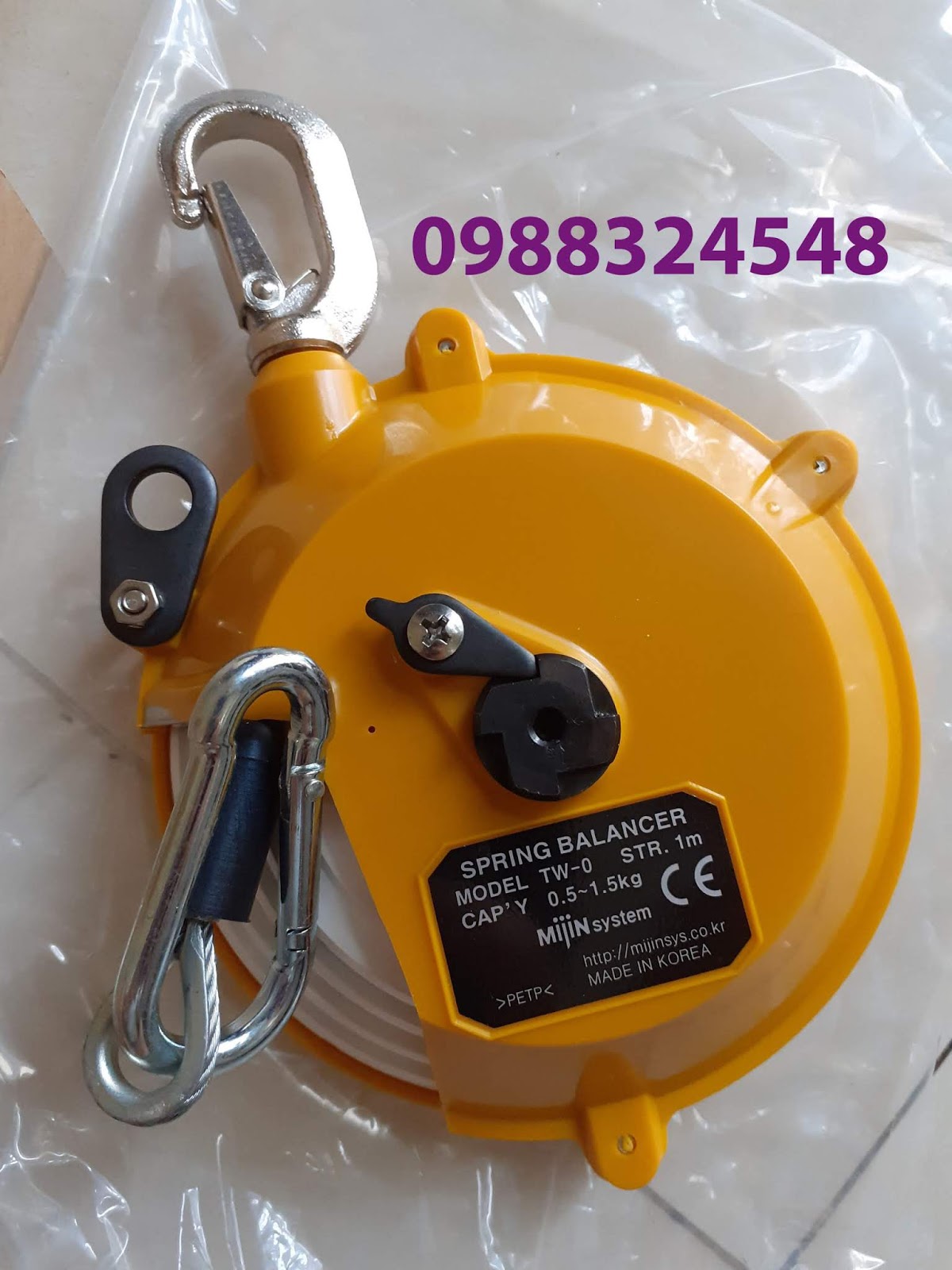 Pa lăng cân bằng Tigon TW-0 / TW-0 Tigon Spring Balancer