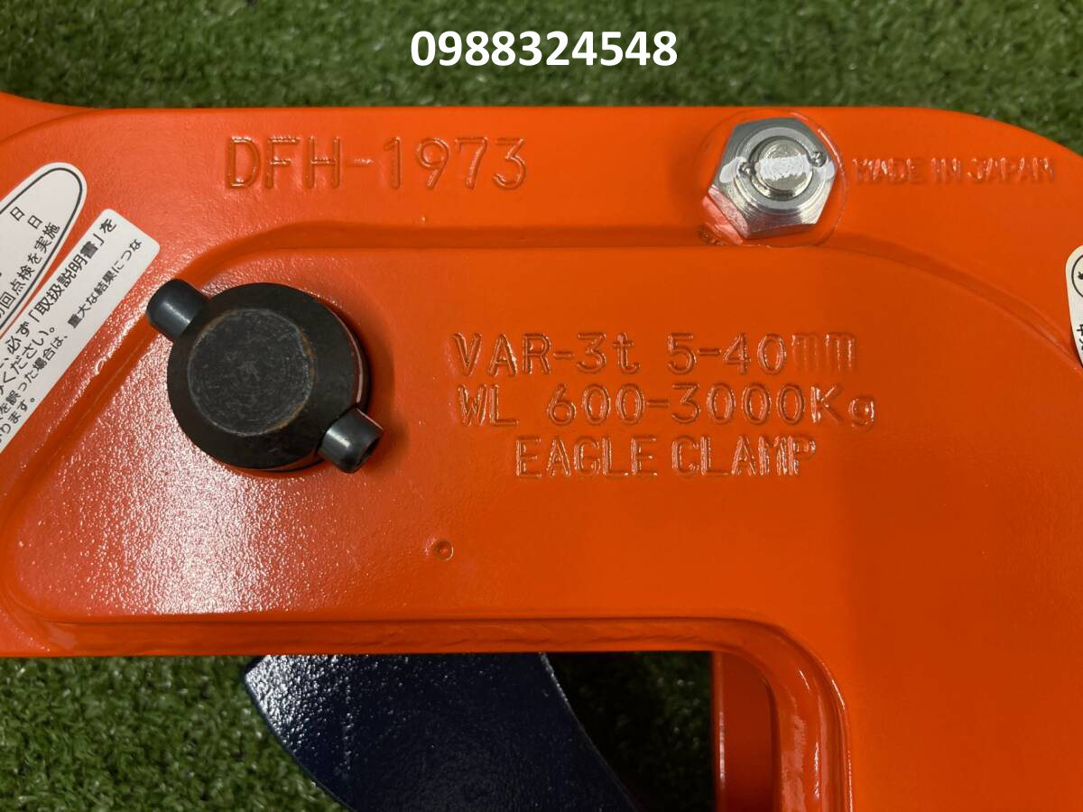 Kẹp tôn ngang 3 tấn Eagle VAR-3 / VAR-3 Eagle Horizontal Clamp