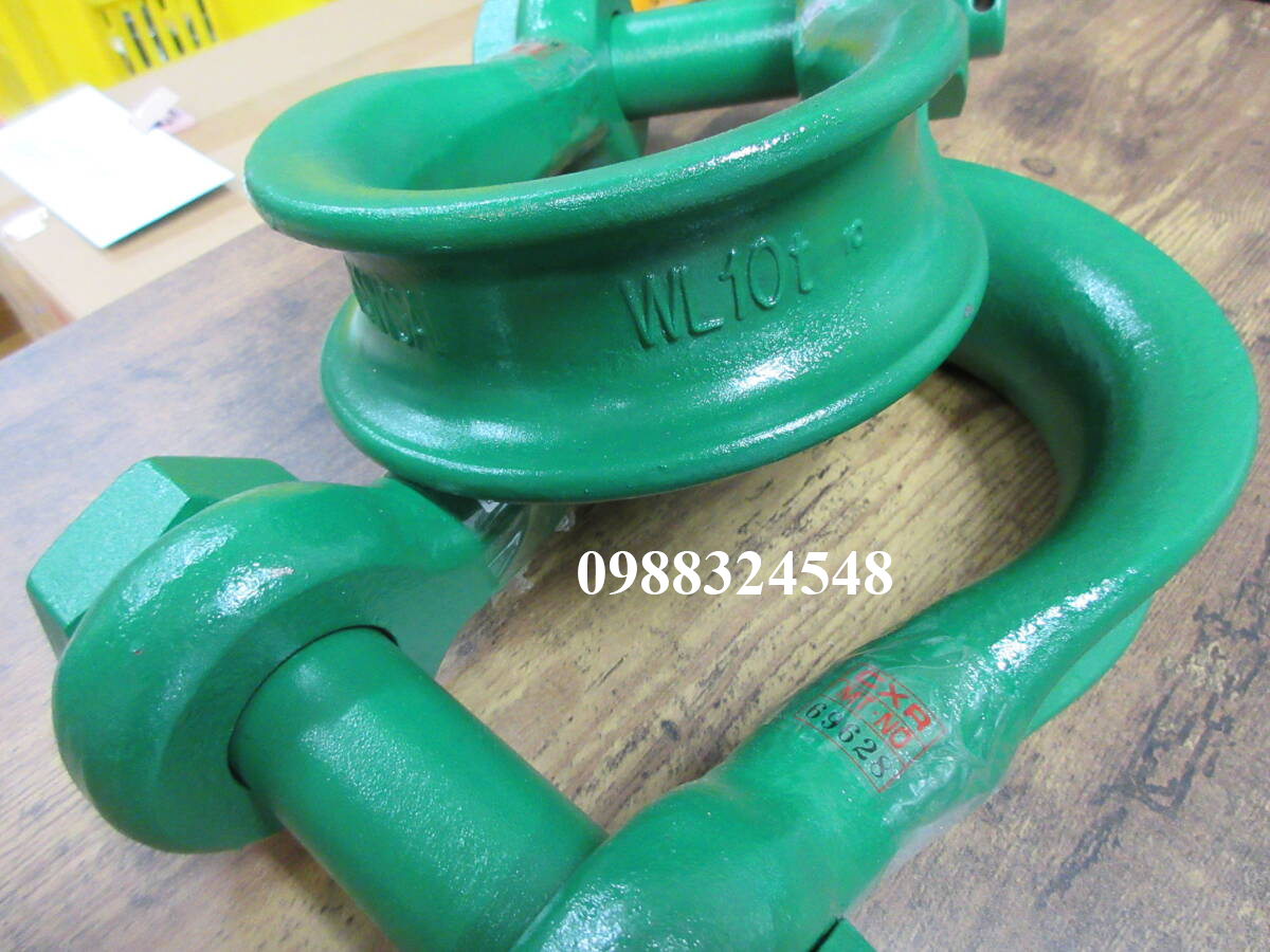 Ma ní 10 tấn Kansai WRB-10 / WRB-10 Kansai Shackle