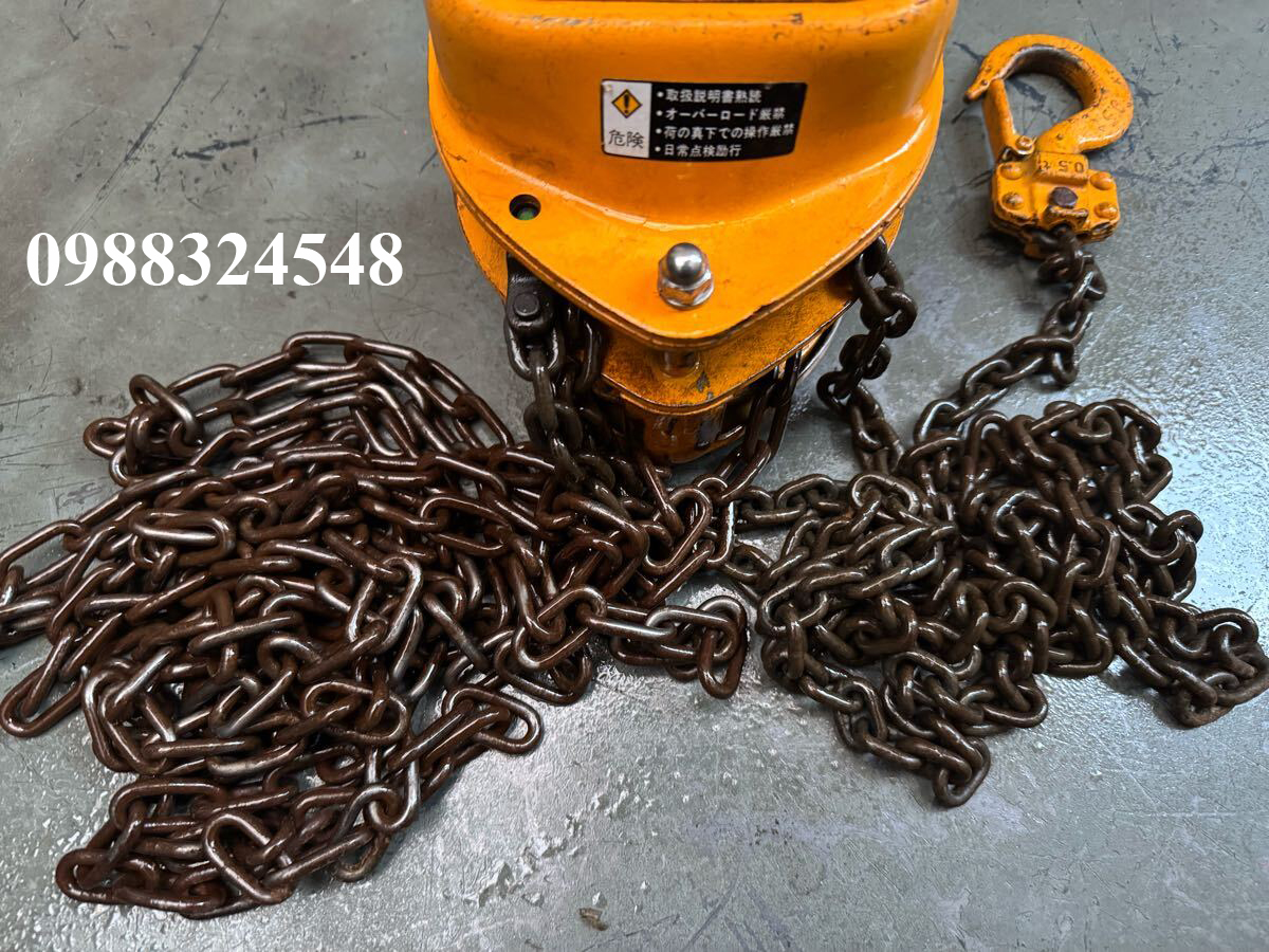 Cho thuê pa lăng kéo tay 500kg